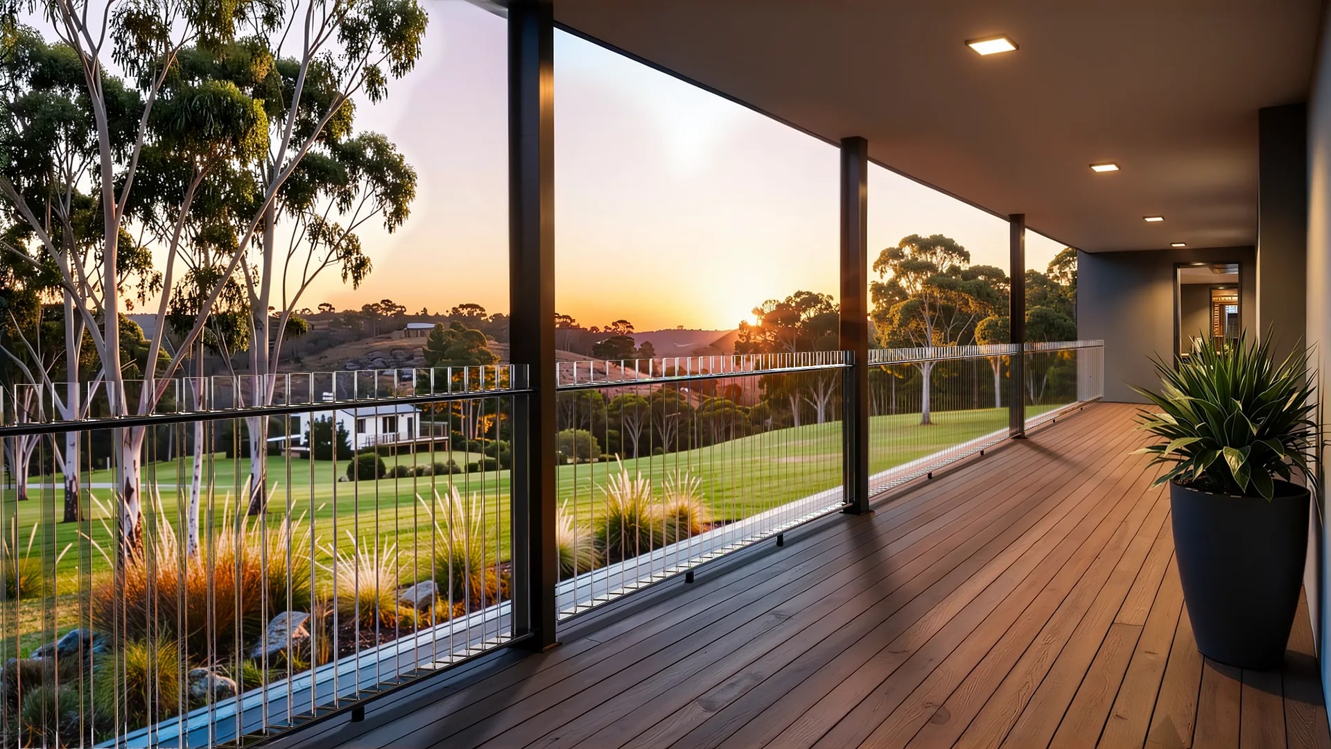 Elevated balustrade concept